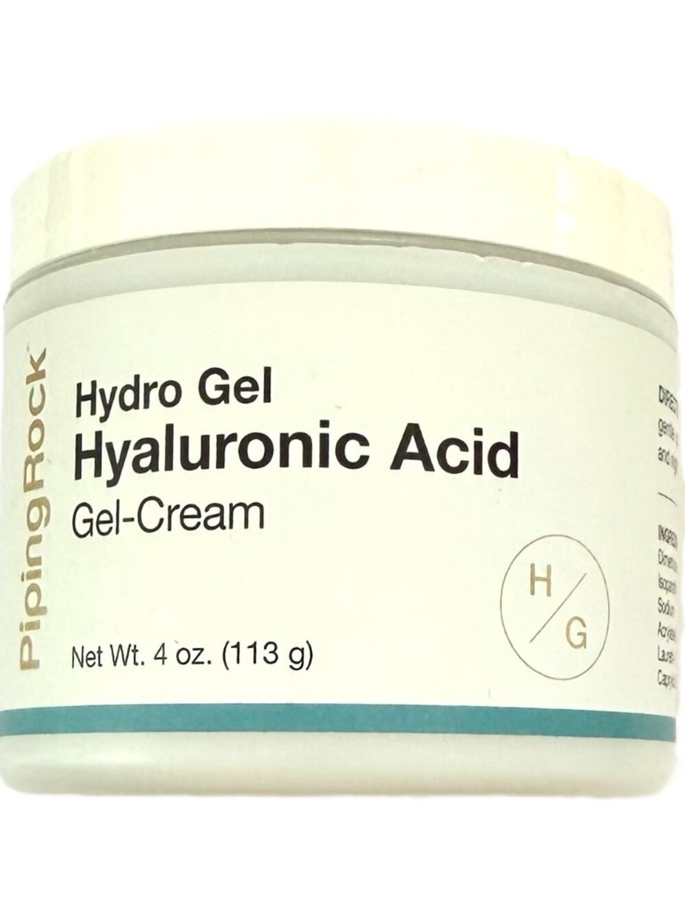 Alexie's Hydro Gel Hyaluronic Acid Gel-Cream, Piping Rock, 4 Oz.